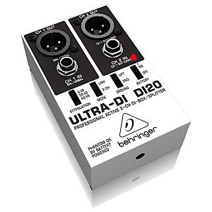 Behringer Di20 2 Channel Active Direct Box / Splitter